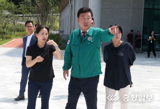 이범석 청주시장, ‘개장 임박’ 초정치유마을 점검