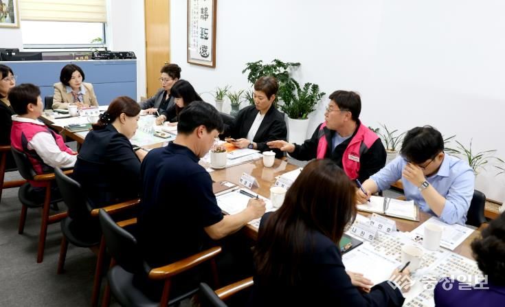 대전시의회 이금선 의원(교육위원장),중단없는 학교급식을 위한 간담회 개최
